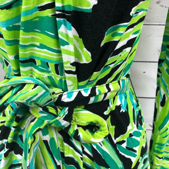 Lilly Pulitzer Green Printed Dress - Picture 4 of 8
